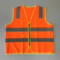 ANSI zipper reflective safety vest with quality reflective tape